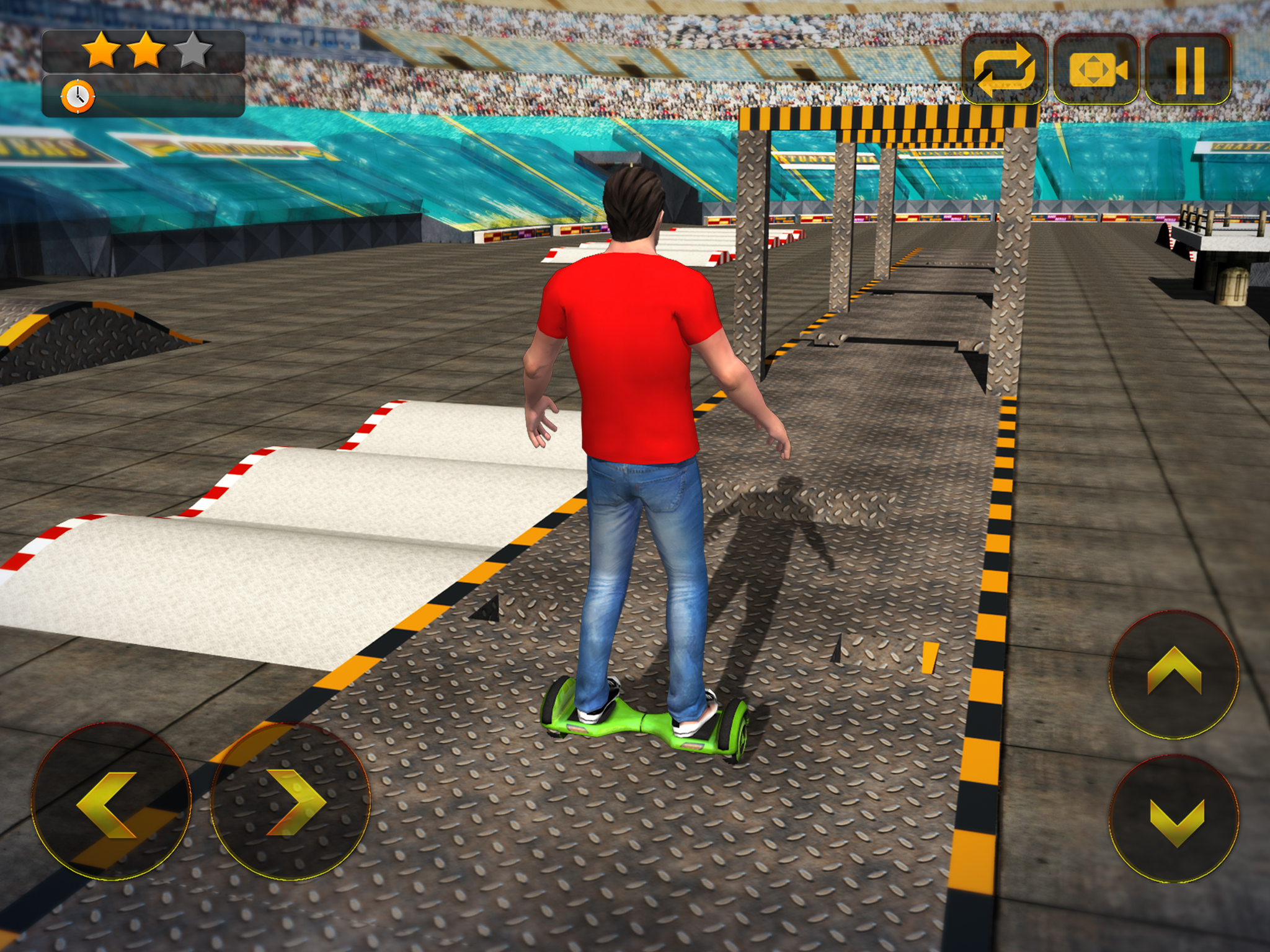 Hoverboard Stunts Hero 2016 screenshot 8