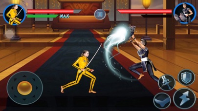 Screenshot #1 pour Rue de Kung Fu Kombat: Comical diable Kombat avec Fighting Magical Arcade Bataille