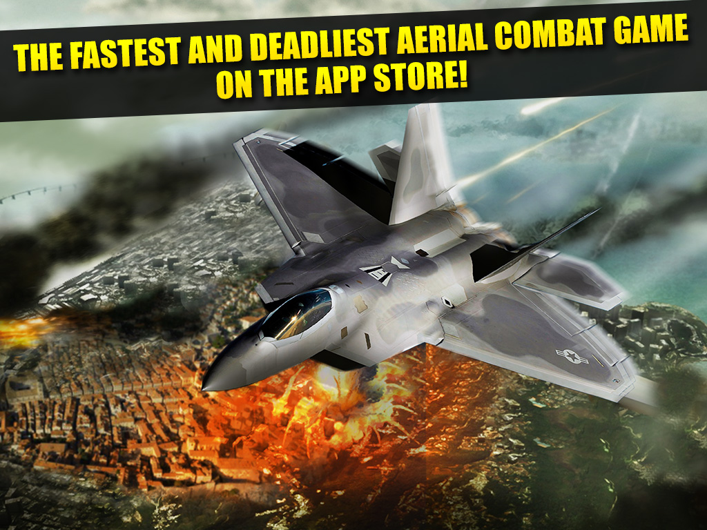Jet Plane Fighter Pilot Flying Simulator Real War Combat Fighting Games