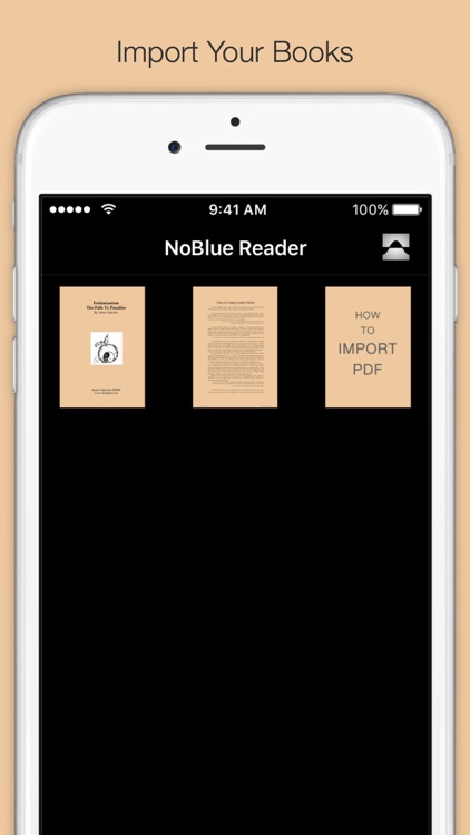 NoBlue Reader