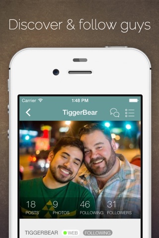 CHASABL - Gay Chubs, Chasers & Bears Social Network and Dating screenshot 2