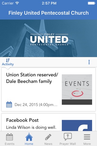 Finley United Pentecostal App screenshot 2