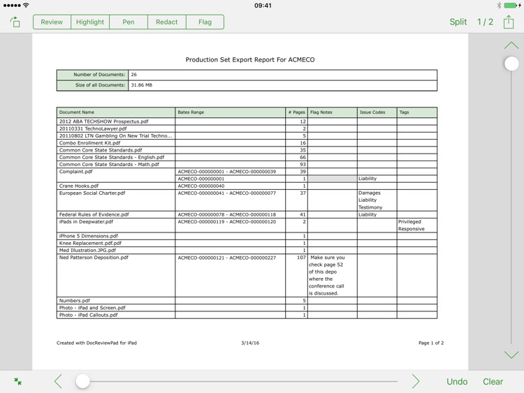DocReviewPad ™ screenshot-4