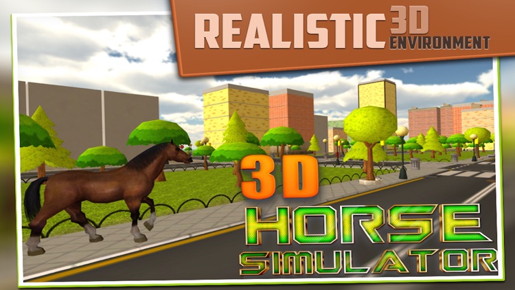 3D Horse Simulator Free: Extreme Forest Horse Run Sim Game