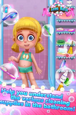 Game screenshot I Love Bath - Clean Up Messy Kids and Dress Up mod apk