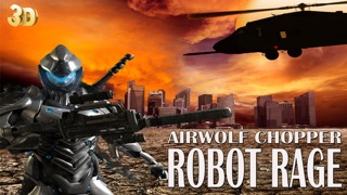 空気オオカミチョッパー人造人間 激怒 - 鉄巨人スーパーロボットヘリアタック 3Dのおすすめ画像1
