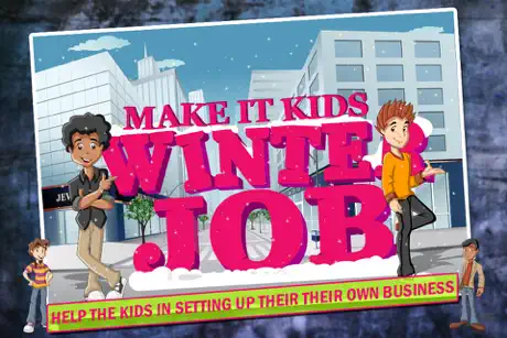 Make It Kids Winter Job - Build, design and decorate a coffee sh