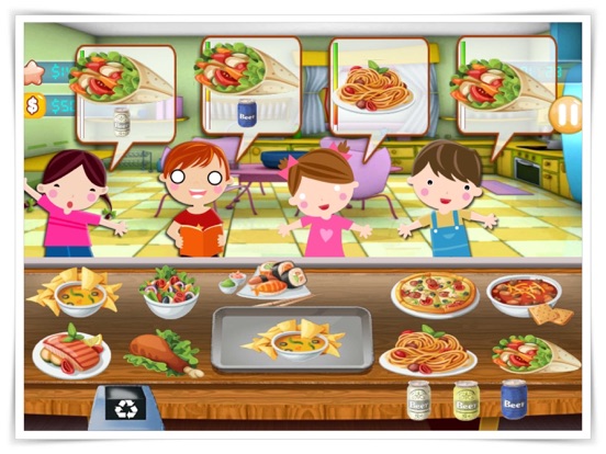 Cooking Happy Dash Fever Food iPad screenshot