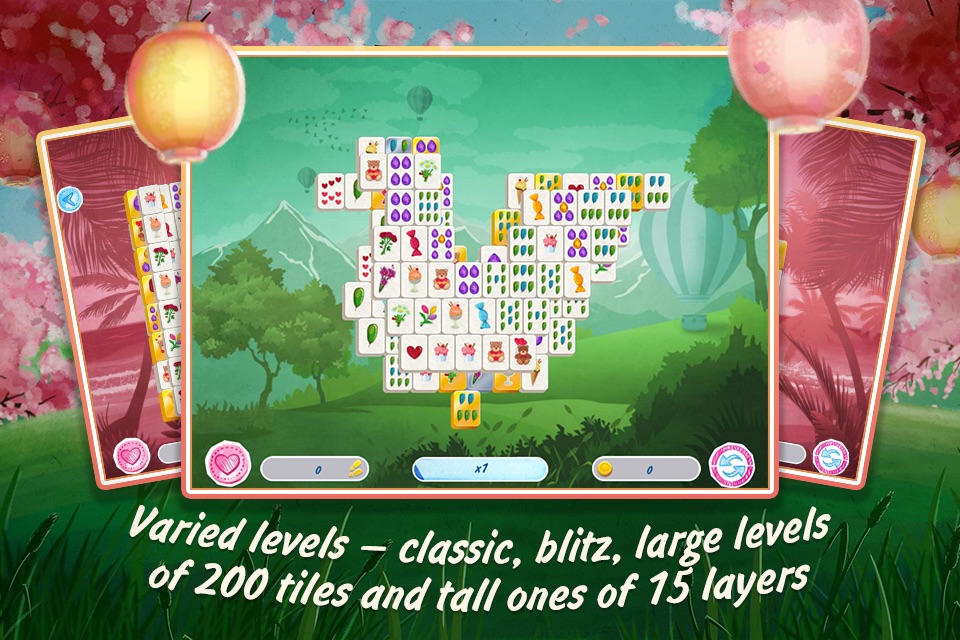 Mahjong Valentine's Day Free screenshot 4