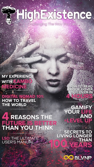 High Existence Magazine screenshot1