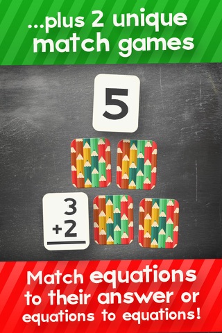 Math Flashcard Match Games for Kids in Elementary School Studying Addition, Subtraction, Multiplication and Division screenshot 3