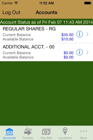 LEO CU Mobile Teller screenshot 2