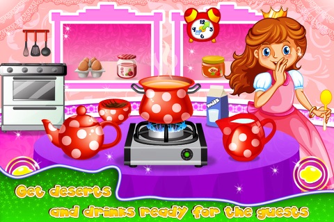 Princess Tea Party – Make desserts & cookies for royal guests in this cooking chef game screenshot 2