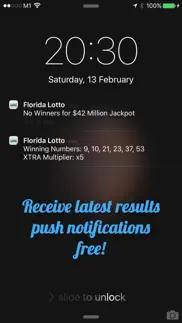 florida lotto results iphone screenshot 2