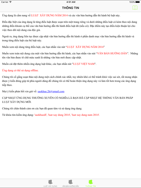 Screenshot #6 pour Luật Xây Dựng Năm 2014