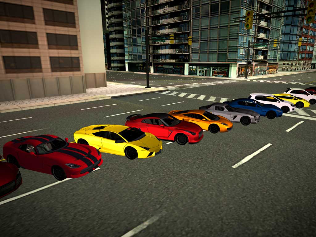 Sport Car Traffic Driving screenshot 6