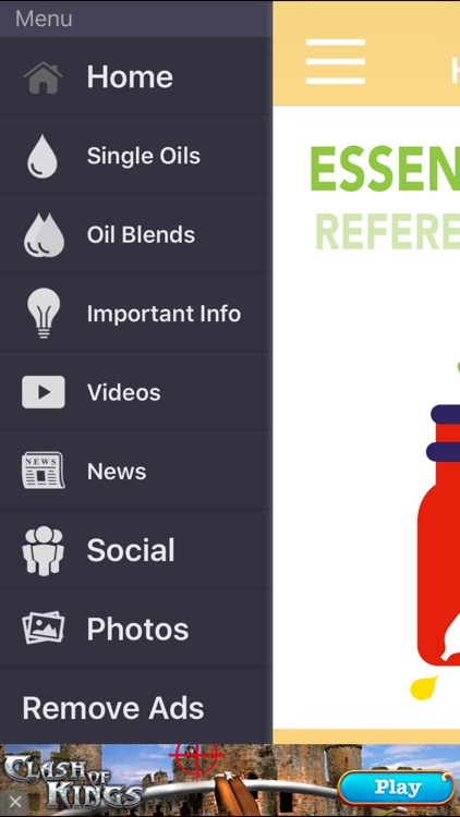 FREE Essential Oils Reference Guide