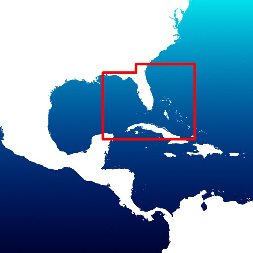 Aqua Map Florida - Marine GPS Offline Nautical Charts for Fishing, Boating and Sailing icon