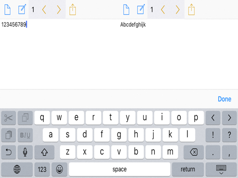 Screenshot #5 pour Dual WordPad (Free)