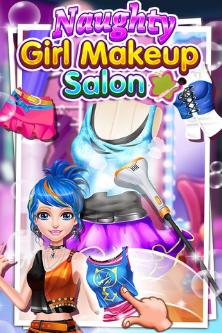 Naughty Girl Makeup Salon - Free Girls Games screenshot 2