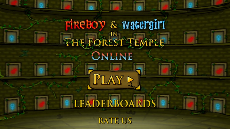 Fireboy and Watergirl: Online in the Forest Temple - Multiplayer Running and Adventure Game