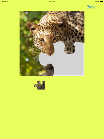 Screenshot #5 pour Safari Animals Jigsaw Puzzles