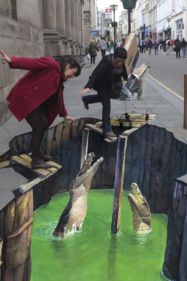 Amazing 3D pics – Incredible images Street art screenshot 4