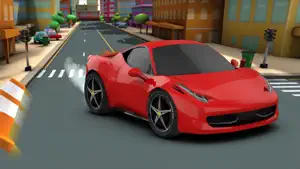 Extreme Car Racer In Real 3D Traffic Free Racing Games screenshot #1 for iPhone