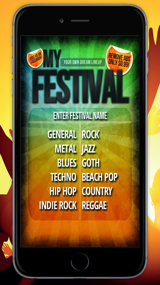 My Festival - Create Fake Music Festival Posters - 1.0 - (iOS)
