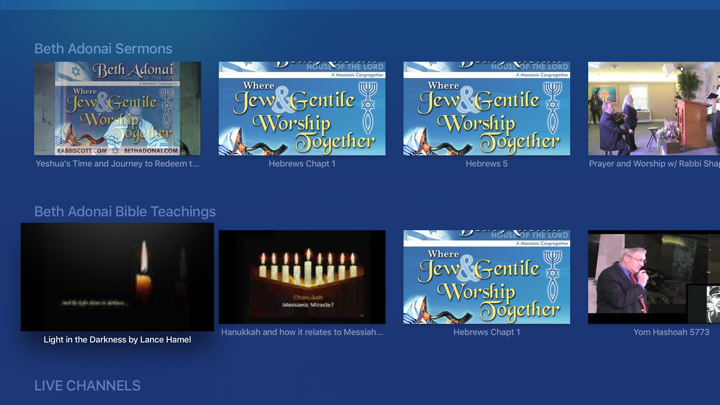 Screenshot #2 pour The Messianic Channel