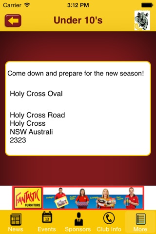 Holy Cross Rhinos Junior Rugby League Football Club screenshot 2