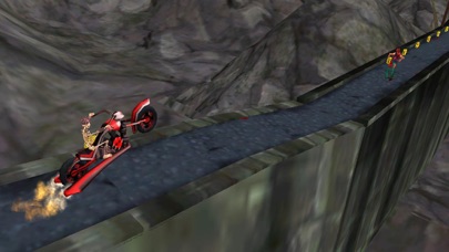 Death Bike Racing 3D. Ghost Rider Motorcycle Race in Skull Hellのおすすめ画像2