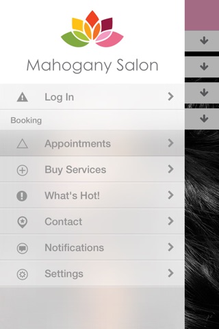 Mahogany Salon screenshot 2