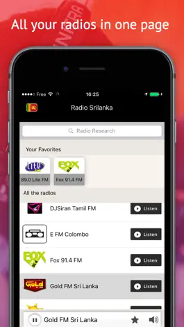Game screenshot Radio Sri Lanka - Radios SRI FREE hack