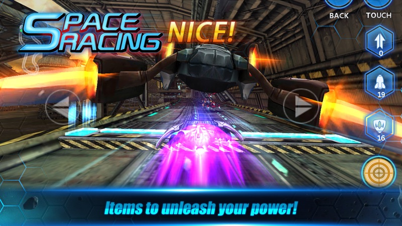 Space Racing 3D: Skyfall screenshot 2