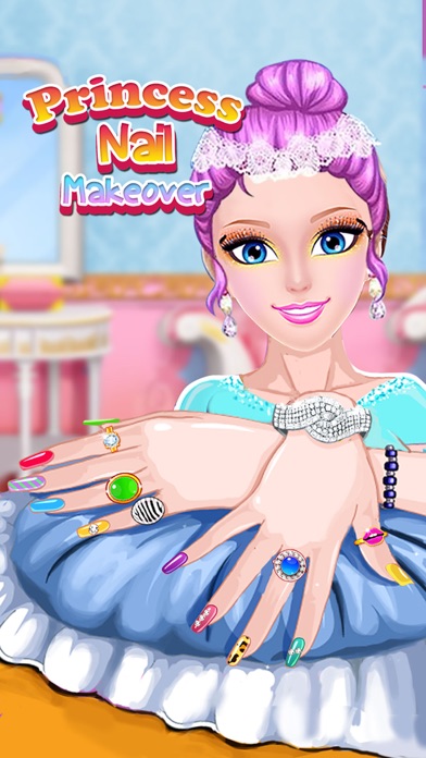 Princess Nail Salon - Makeup, Dressup and Makeover Girls Gamesのおすすめ画像1