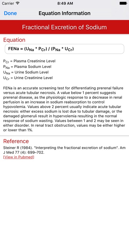 Mediquations Medical Calculator screenshot-3