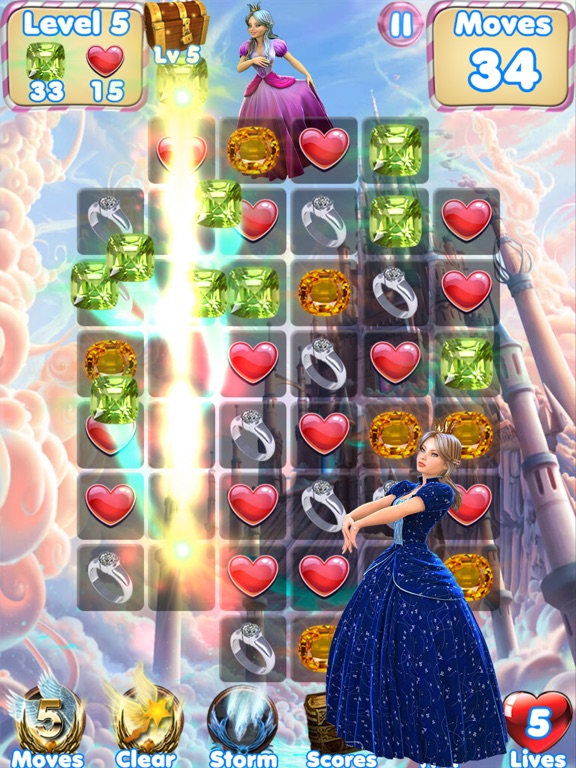 #1 Princess Puzzle Games - Play dress up in the palace iPad screenshot 2 - Games app