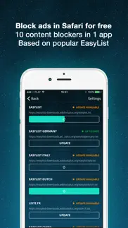 admosphere - free ad blocker with easylisty iphone images 1