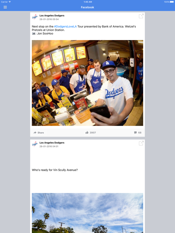 Screenshot #6 pour News Surge for Dodgers Baseball News Free Edition