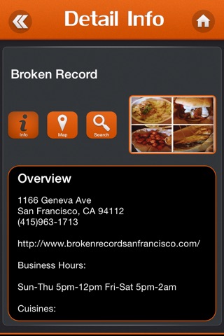 Great App for Diners Drive-ins & Dives Locations screenshot 4