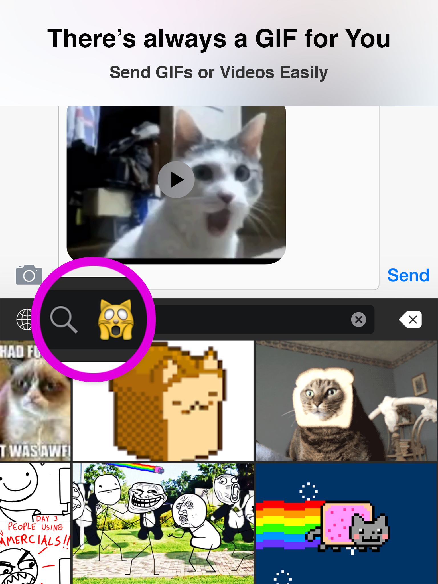 WayDC GIF Keyboard