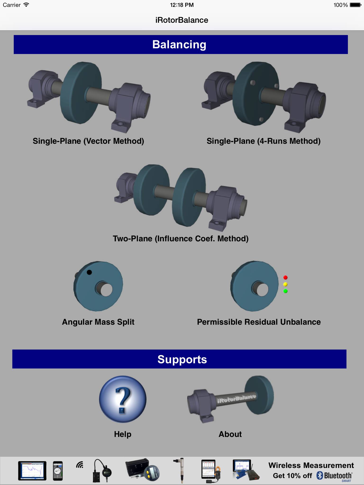 iRotorBalance screenshot 5