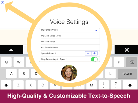 Screenshot #4 pour Flip Writer AAC - Unique Supports for Speech, Hearing, and Complex Needs