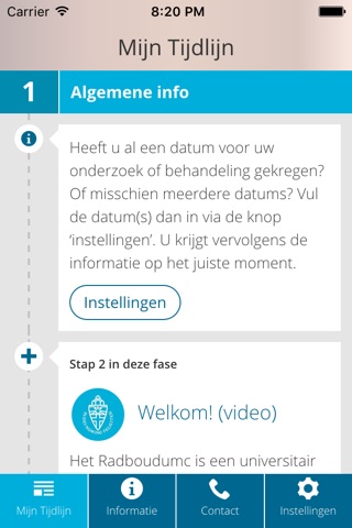 Radboudumc Behandelwijzer screenshot 2