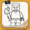 Learn To Draw Minecraft Lego Version