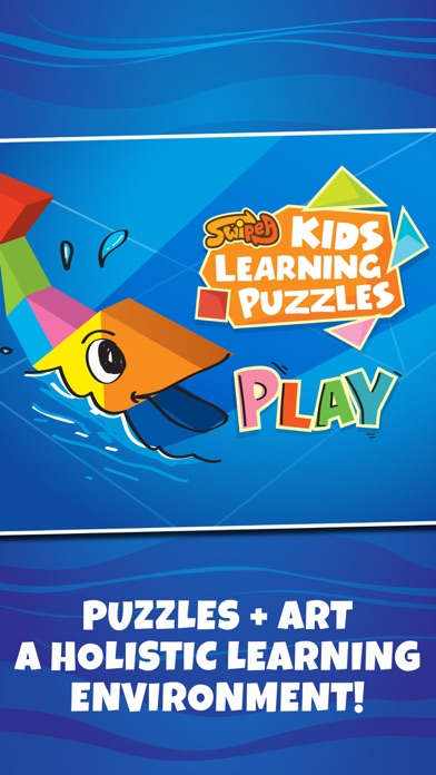 Kids Learning Puzzles: Sea Animals, Tangram Tilesのおすすめ画像1