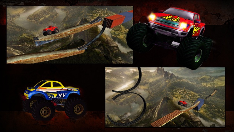 Speed Monster Truck Stunts 3D. Extreme OffRoad Trail 4x4 Simulator 2016