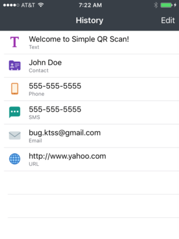 Screenshot #5 pour Simple QR Scan