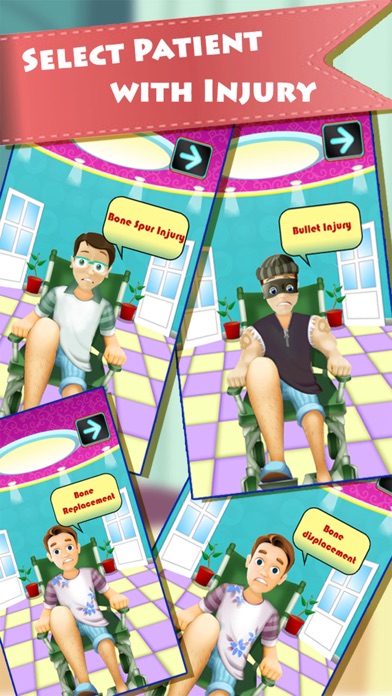 Screenshot #1 pour simulateur de chirurgie du genou - Kids First Aïd Helper jeu